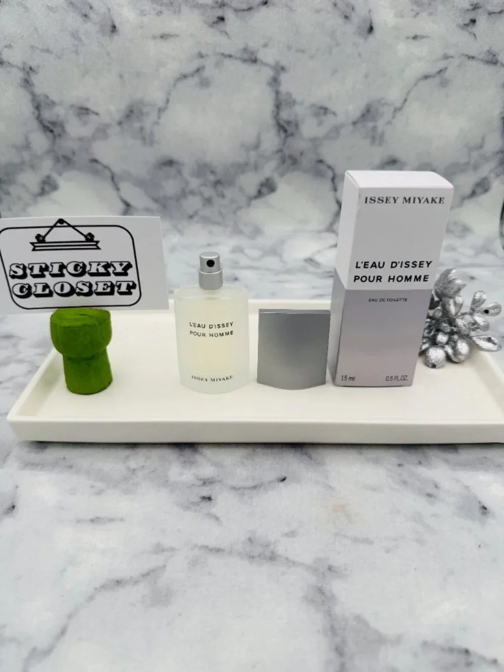 Issey Miyake L'eau D'issey Pour Homme EDT,Fresh Wood-Travel 15ml,0.5oz-BOXED-NEW